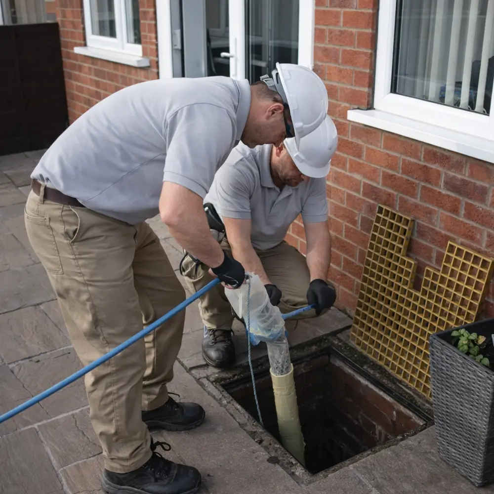 Blocked drain repair service in Barnes